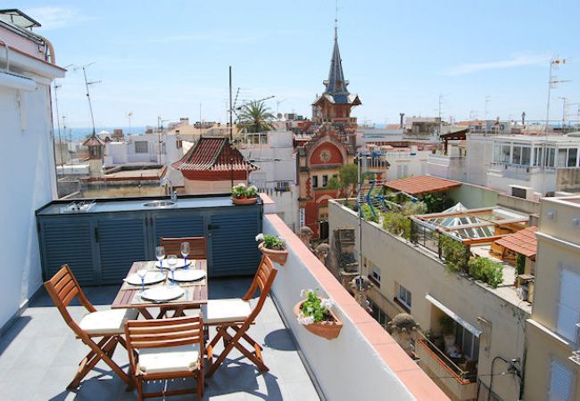 Apartamento en Sitges - PENTHOUSE EXPO now with lift !